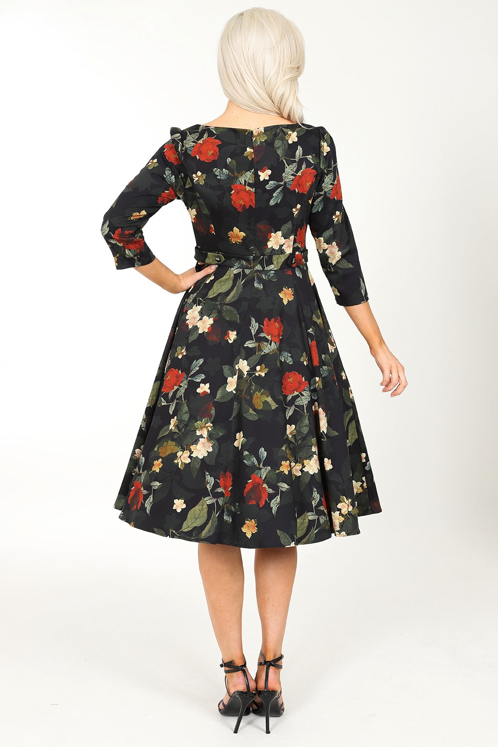 Leia Floral Swing Dress